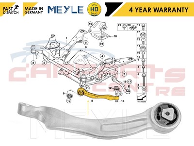 FOR BMW 5 SERIES E60 E61 xDRIVE XD FRONT LEFT SUSPENSION WISHBONE 