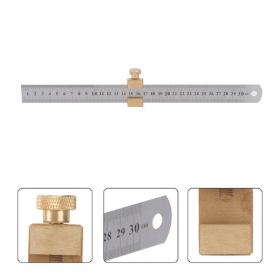  Brass Limit Block Gauge Blocks Woodworking Marker Positioner Positioning