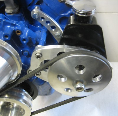 289 302 Ford Power Steering Saginaw Pump Bracket Kit Cast Iron Water Pump Ebay