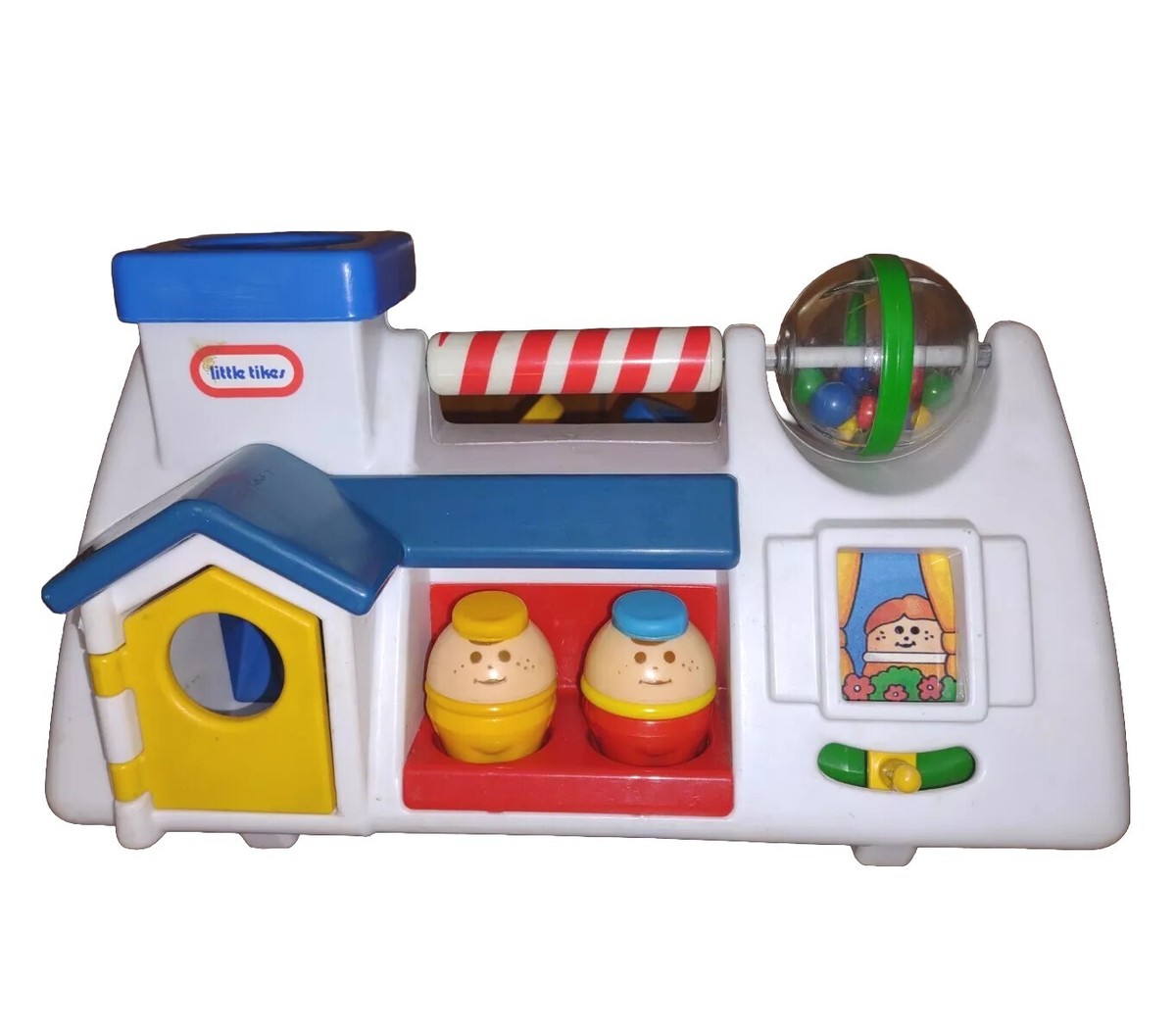 Vintage Little Tikes Activity Center Playset 2 Toddle Tots Round