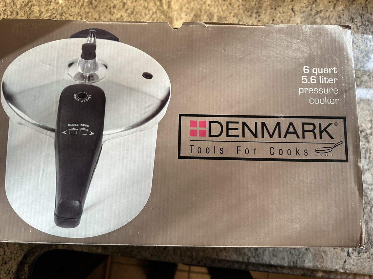Denmark Tools For Cooks 6 Qt Aluminum Pressure Cooker, Efficient