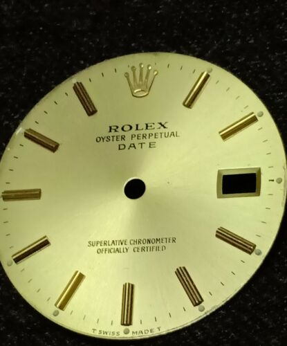 Rolex Date champagne Dial for 15053 or other models ? - authentic