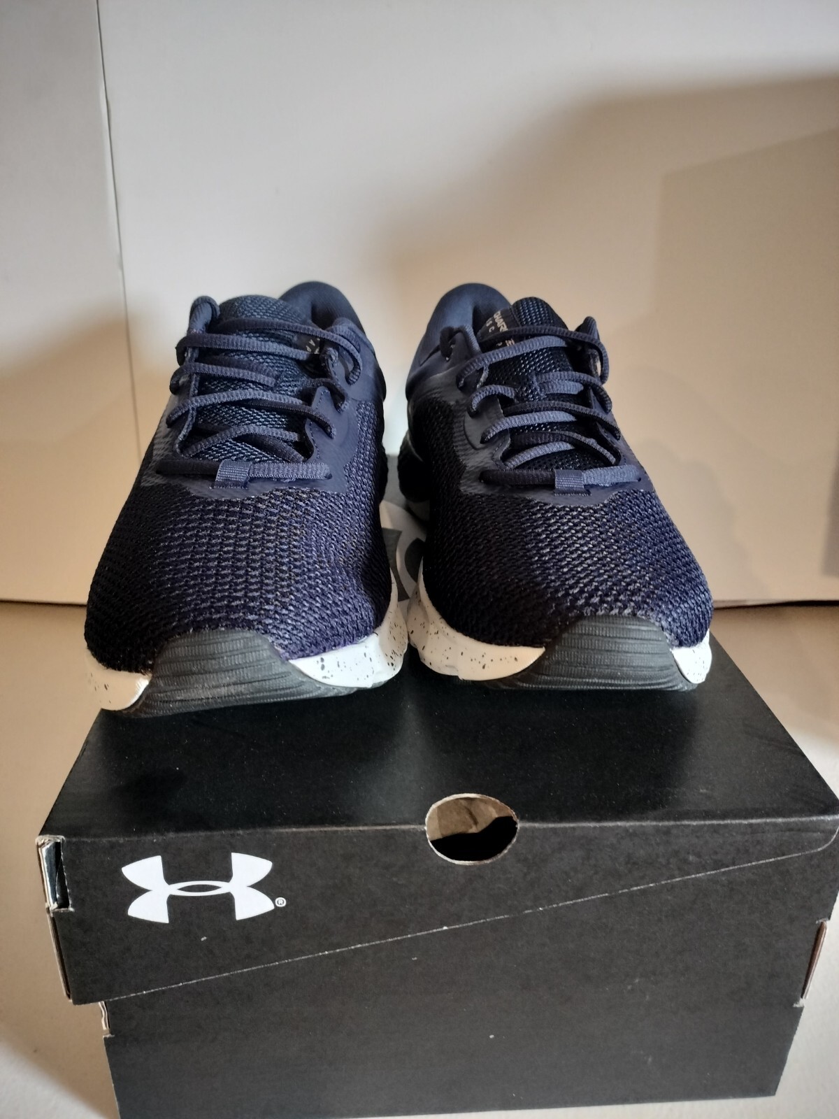 Under Armour Charged Escape 4 Men's Running Shoes Navy Gray size 11 eBay