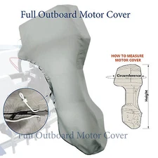 Boat Full Outboard Engine Motor Cover Fits Up to 60-90HP