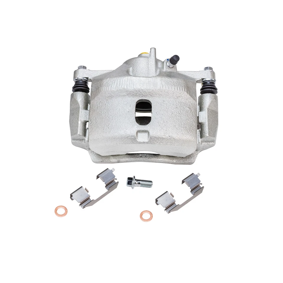 8pc Front Disc Rotors Calipers + Brake Pads Kit for Honda Civic Insight Acura EL - Image 4 of 4