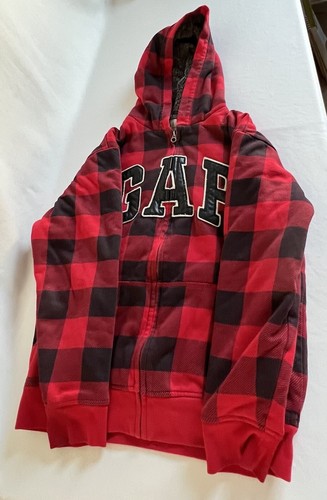 GAP Kids Sherpa Lined Zip Up Hoodie xxl 