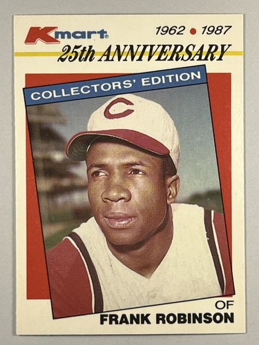 Frank Robinson #10 1987 Kmart card