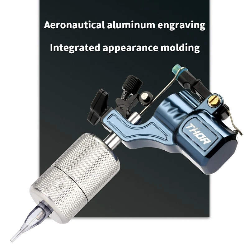 Máquina de tatuaje giratoria de potencia fuerte pistola de tatuaje con motor sin escobillas de 4,5 mm Foto 3 de 4