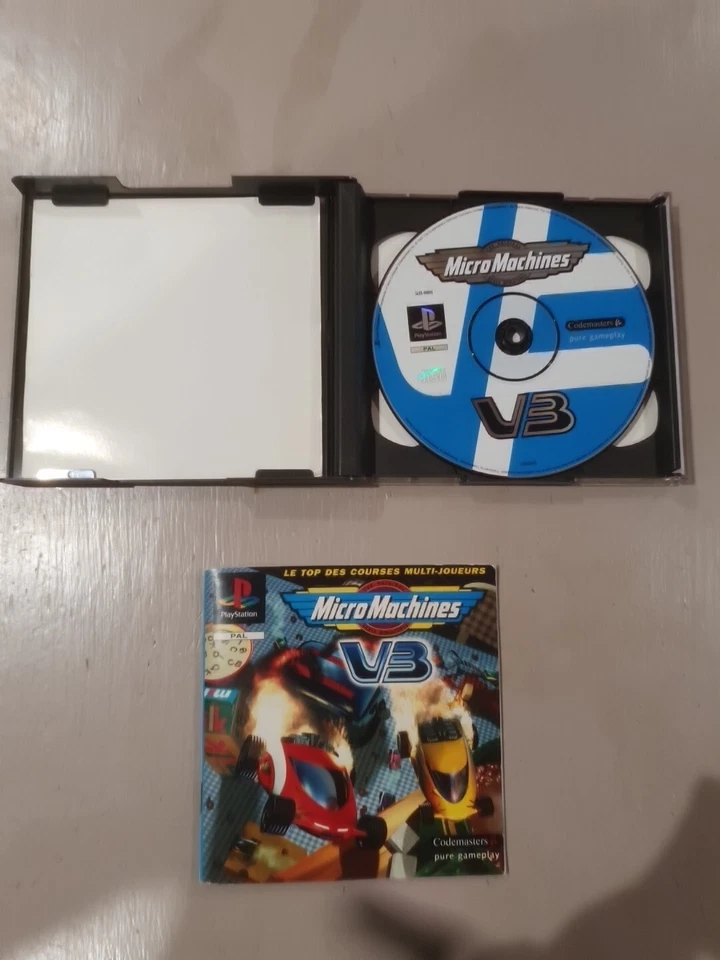 Micro Machines V3 - PS1 PlayStation 1 Complet - Photo 3/3