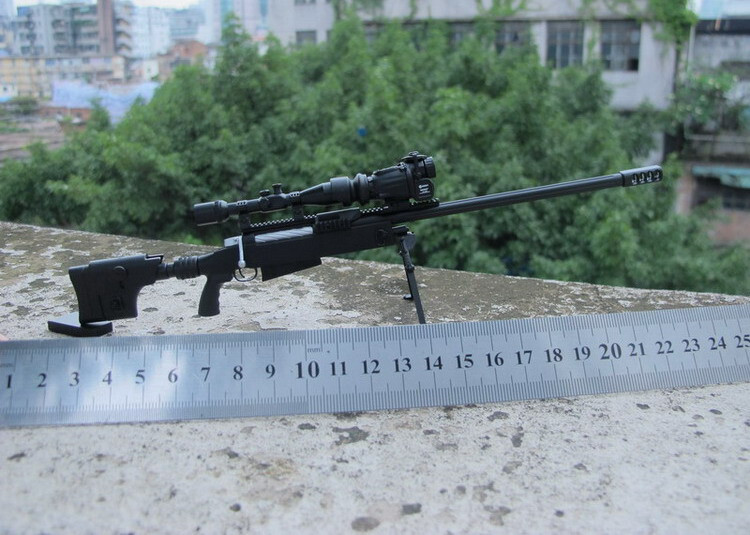 ZYTOYS ZY8036B 1/6 TAC-50 WWII Gun Rifle Weapon Model Fit 12