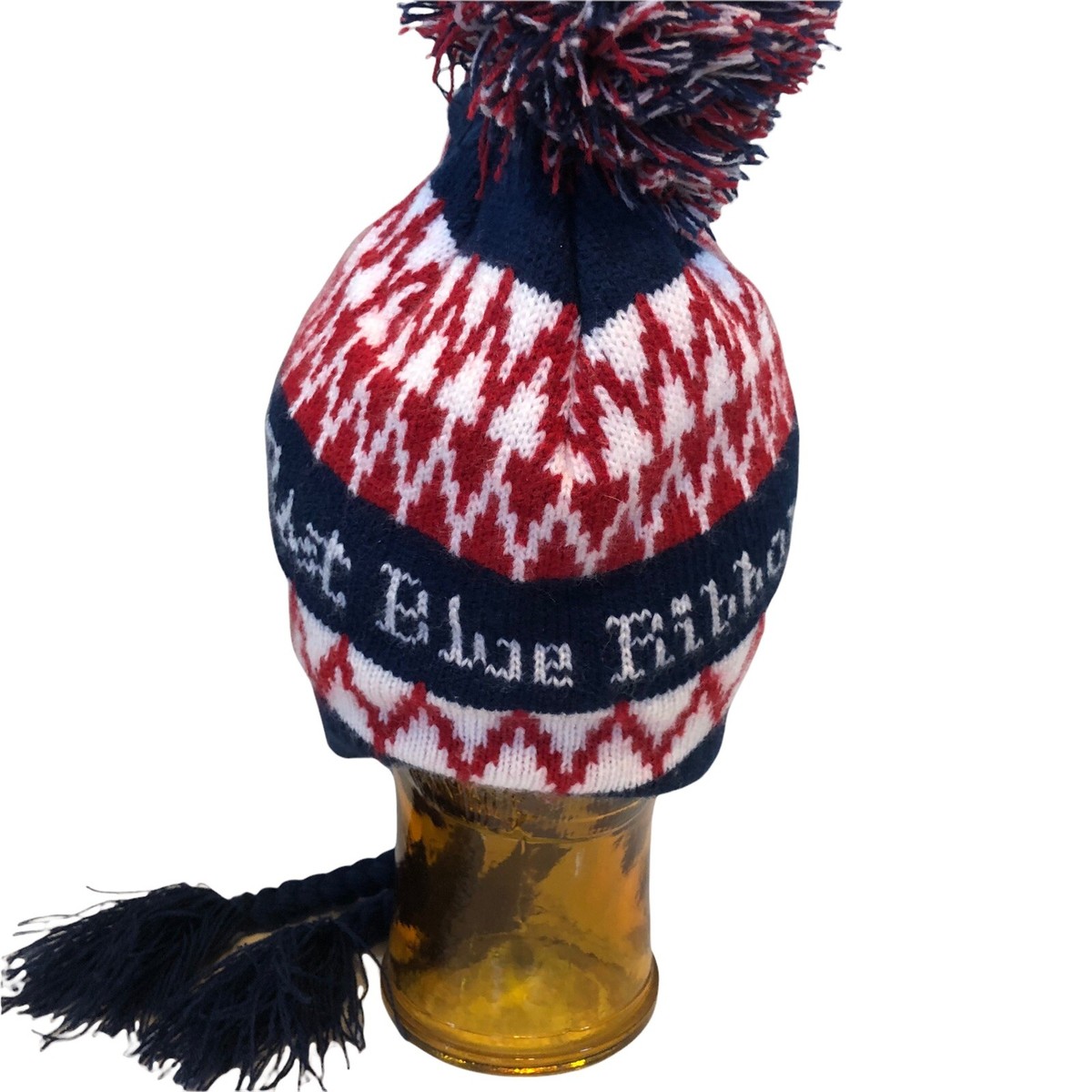 Pabst blue ribbon winter hat top