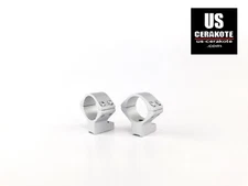 Talley Scope Ring/Base 1" Medium for Browning BAR & BLR Satin Silver 940711