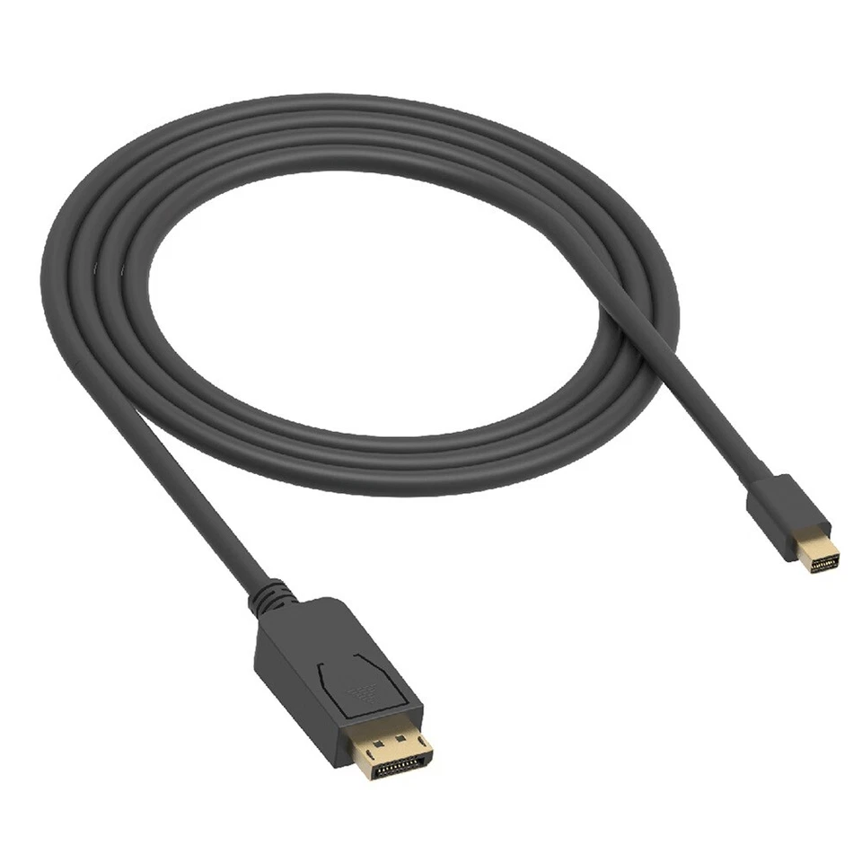 10Ft Mini-DisplayPort to DisplayPort Cable V1.2 4K 60Hz - Image 3 of 4