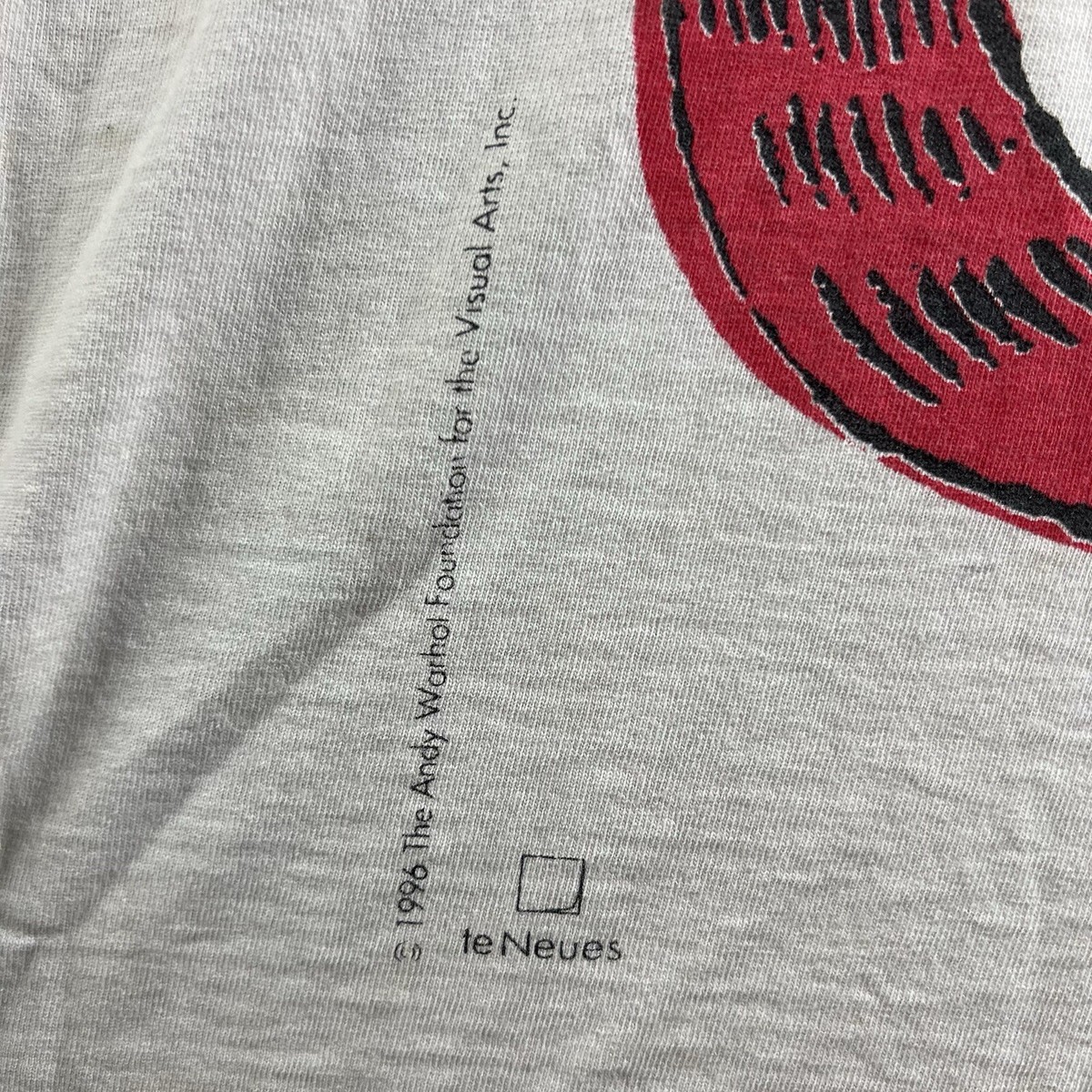 Vintage Andy Warhol Shirt Mens XL Sam The Cat Print 1996 Pop Art