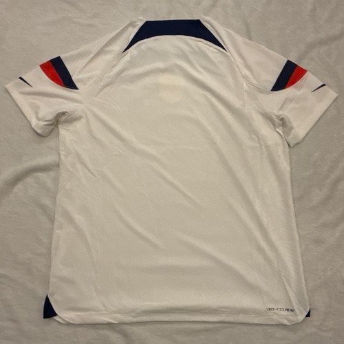 2022 Nike Men’s United States Home Vapor Authentic Soccer Jersey XL US USMNT USA - Picture 10 of 11