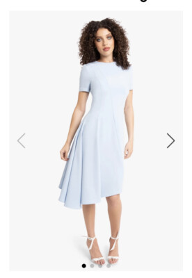 princess polly baby blue dress Blue Olcay Dress by Black Halo main image 0