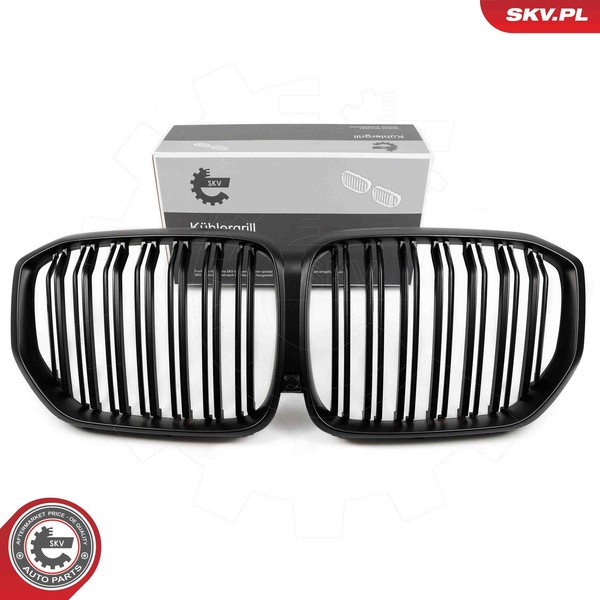Esen SKV KüHlergrill KüHlergitter Schwarz-Matt FüR BMW X5 F95 G05-image