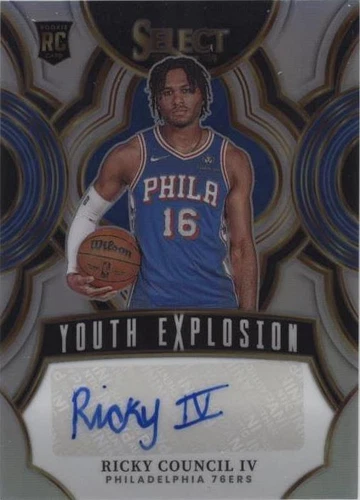 2023-24 Panini Select - Ricky Council IV #YE-RCV