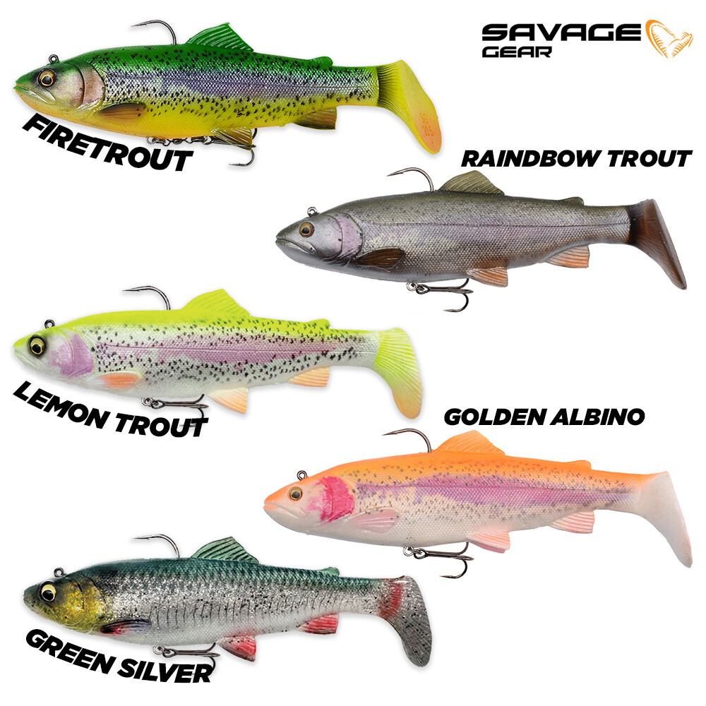 Fishing Bait Savage Gear Rainbow Trout Savage Gear 4D Trout Rattle