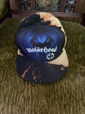 Motörhead Licensed OSFA Snapback Baseball Cap Hat Black/Tan Rock & Pop