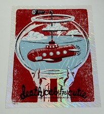 Affiche Death Cab for Cutie MetLife East Rutherford NJ 2025 *FOIL* officielle #’d