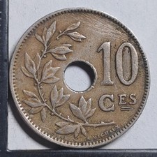 10 centimes 1923 en français Belgique Belgium - 710691