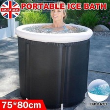 Inflatable Ice Bath Tub Cold Water Therapy Cold Plunge Pool Outdoor/Indoor UK