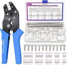 560PCS 2.54Mm JST-XH Connector Kit 2/3/4/5/6 Pin Housing Female and Male Adapter