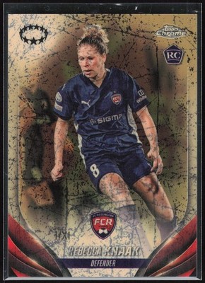 Rebecca Knaak Topps Chrome UEFA Women's UCL 2023-24 XI Refractors 65 /11