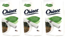 120 PCS Classic White Premium Dinner Napkins 2 Ply Disposable Party Supplies