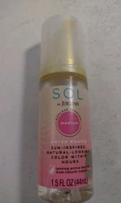 SOL by Jergens Medium Water Mousse, Water-based Self Tanner 1.5oz 