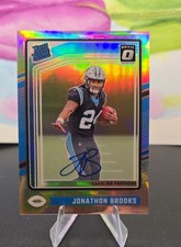 2024 Panini Donruss Optic - Rated Rookie Jonathon Brooks #258 Holo Prizm #20/150