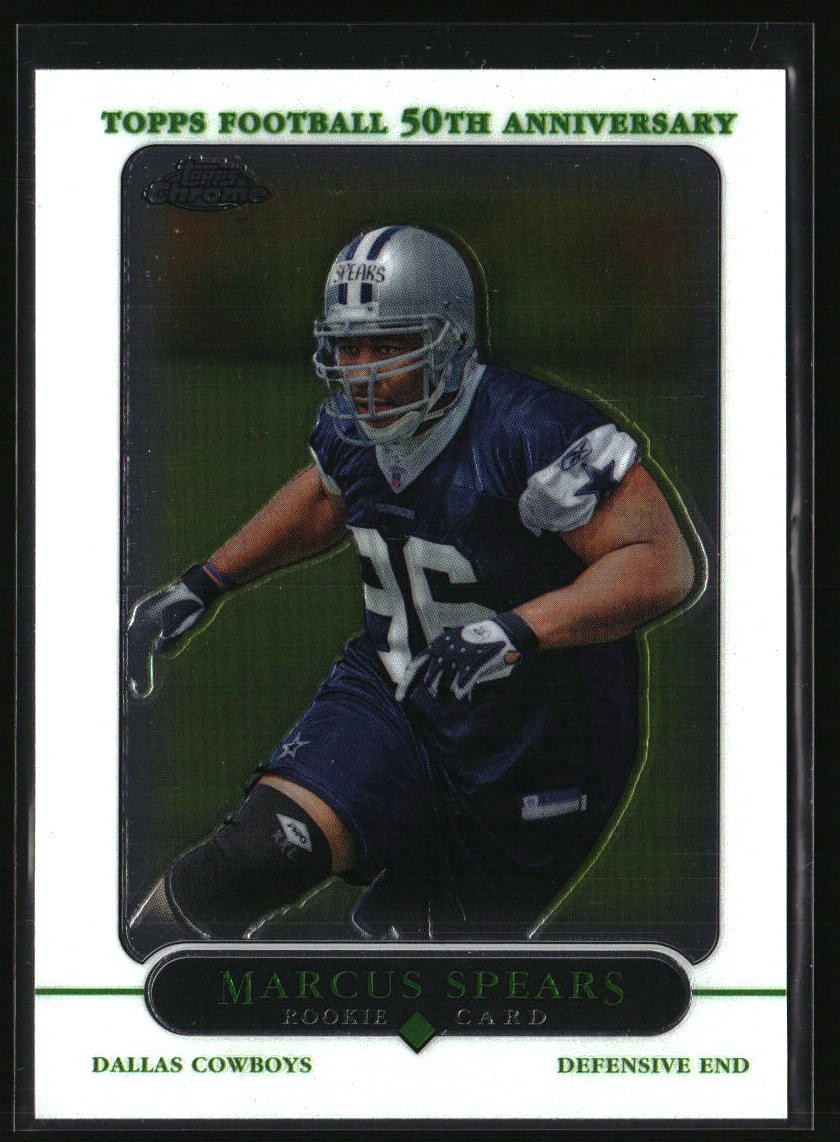 Marcus Spears Topps Chrome #221 Base