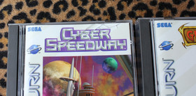 Saturn 3 Game Lot: CYBER SPEEDWAY, GHEN WAR, MYST Cases VG+  Discs EXC
