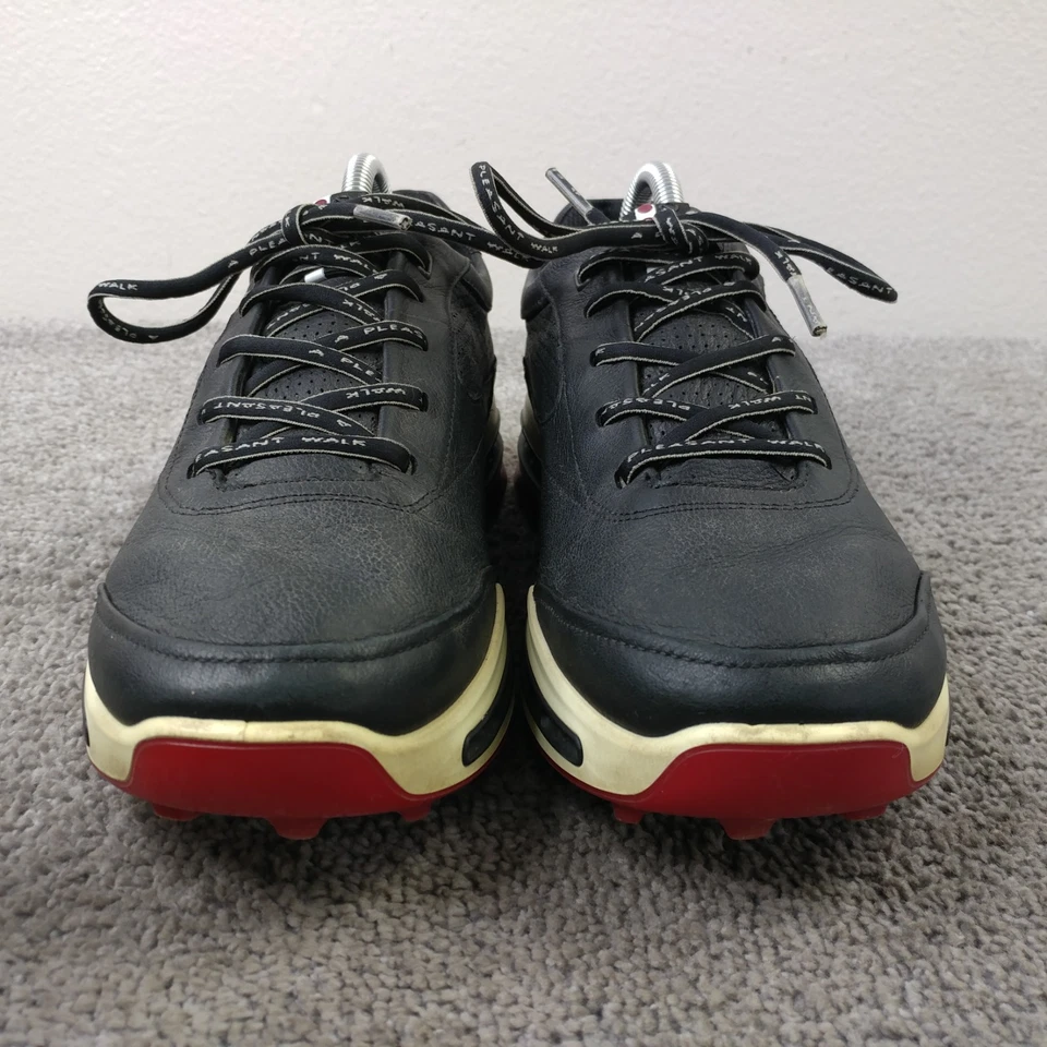 Ecco Cool Pro GTX Spikeless Golf Shoes Mens Size 41 EU Lace Up Black Leather - Image 4 of 4