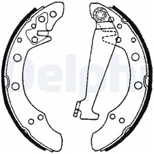 Delphi Bremsbackensatz hinten 1H0609526D 1H0609527D 321698545 | 22198213