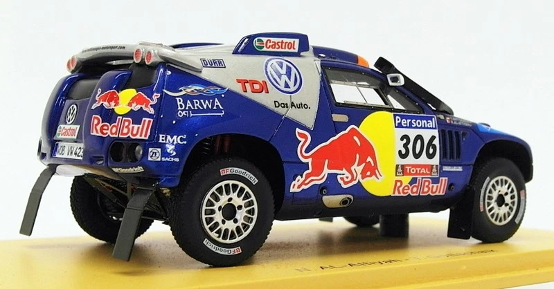 Spark escala 1/43 S0827 - Volkswagen Touareg Race 2 - #306 2º Dakar 2010 Foto 2 de 4
