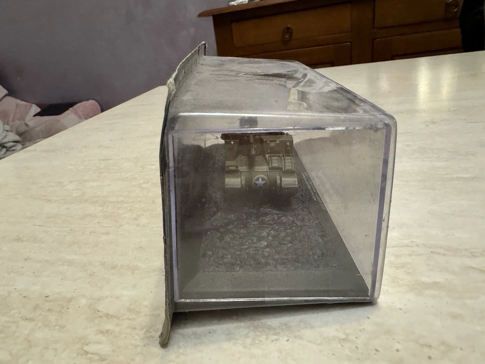 Modellino carro armato 105 mm HMC M7 Priest U.S Army Sicily 1:43 nuovo - Immagine 4 di 4