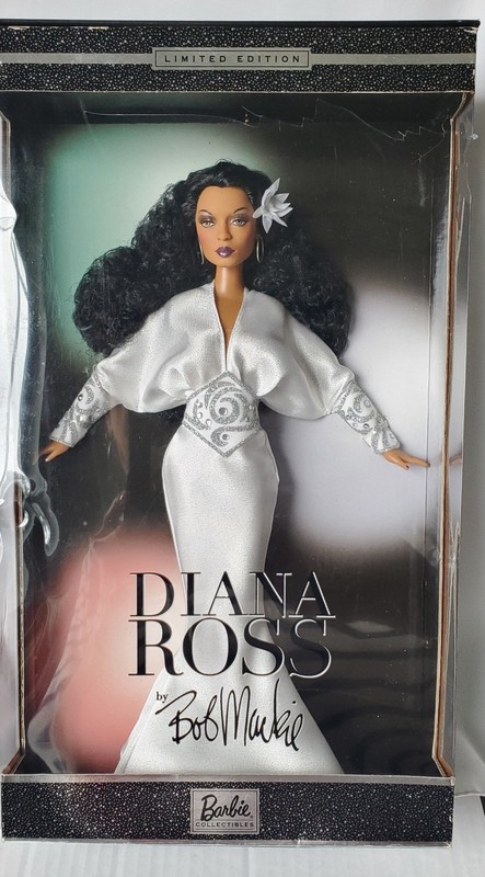 New 2003 MATTEL Limited Edition Bob Mackie "DIANA ROSS" Barbie Doll NRFB 