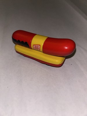 Hot Wheels ''Oscar Mayer 3 Zoll'' Weiner Mobile auf gelbem Wagen