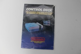 NES Control Deck Rev-3 NES Nintendo System Console Instruction Manual Only ✅✅✅