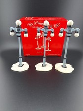 Its A Wonderful Life Christmas Village Triple...
