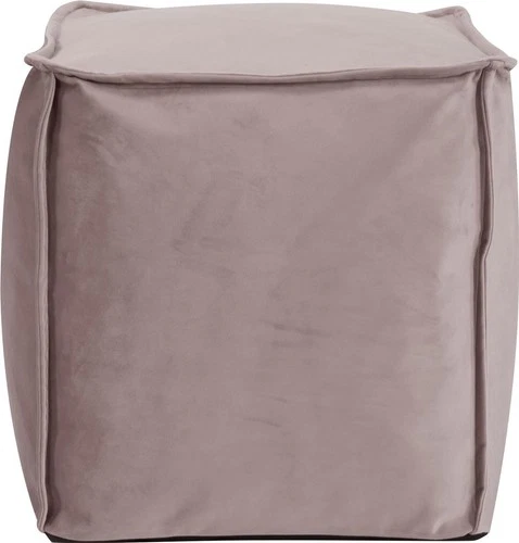 Square Pouf Bella Ash Ottoman-Stylish and Versatile - Picture 6 of 6