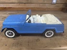 Vintage - Tonka Jeepster  1960s-1970s Blue Jeepster Toy Car
