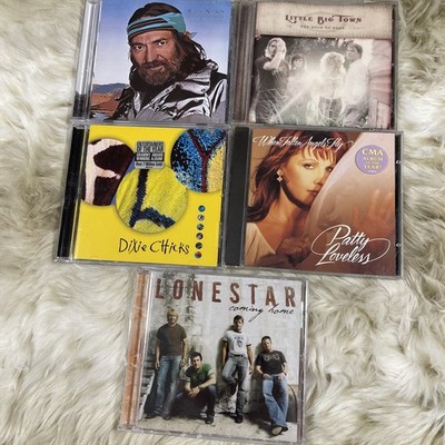 Lot of 5 Country Music CD s Dixie Chicks, Willie Nelson, Little Big Town & More