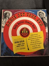 Annie Get Your Gun Betty Hutton Record & cover 33 RPM E509 MGM Records Album 