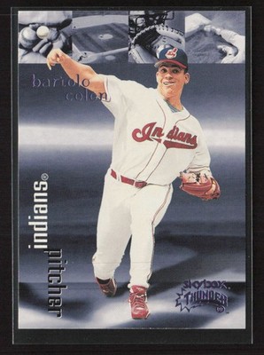 Bartolo Colon 1999 SkyBox Thunder #98 Rant Cleveland Indians