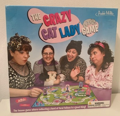BRAND NEW SEALED THE CRAZY CAT LADY BOARD GAME ARCHIE MCPHEE FOR AGES 8+