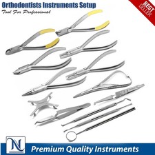 Alicates Dentales Ortodóncicos - Cortadores, Sostenes y Pinzas para Brackets