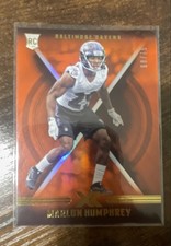 2017 Panini XR - Rookies Marlon Humphrey #122 Orange /75 (RC)